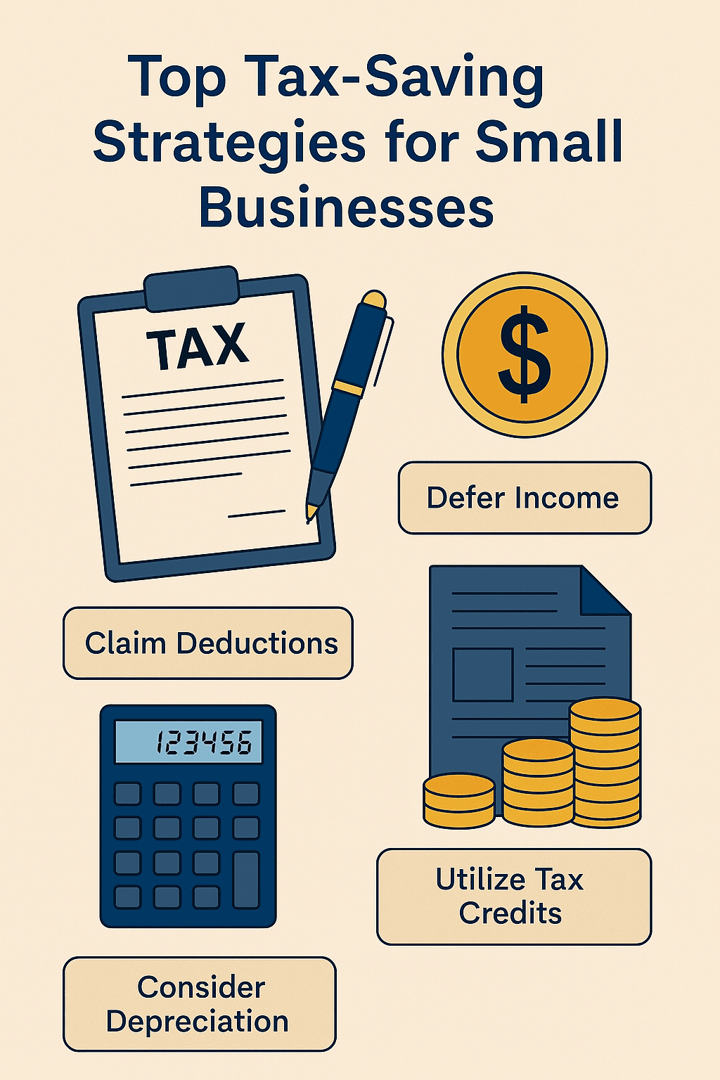 Top Tax-Saving Strategies for Small Businesses